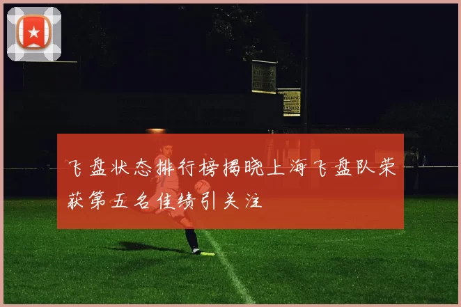 飞盘状态排行榜揭晓上海飞盘队荣获第五名佳绩引关注