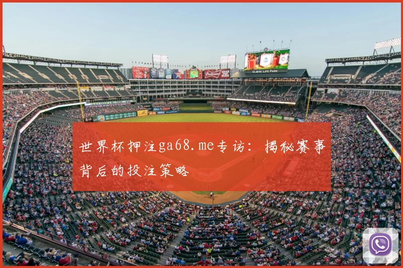 世界杯押注ga68.me专访:揭秘赛事背后的投注策略